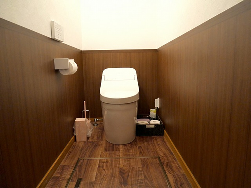 古民家　本館　トイレ　麻の宿　　